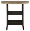 Fairen Trail - 5 Pc. - Dining Set with 4 Chairs - Black / Driftwood