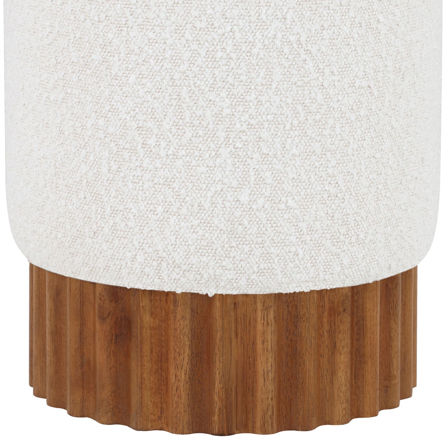 Veranda - Ottoman / Stool With Brown Base