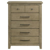 Hazlewood - 5-Drawer Bedroom Chest Of Drawers - Vineyard Oak