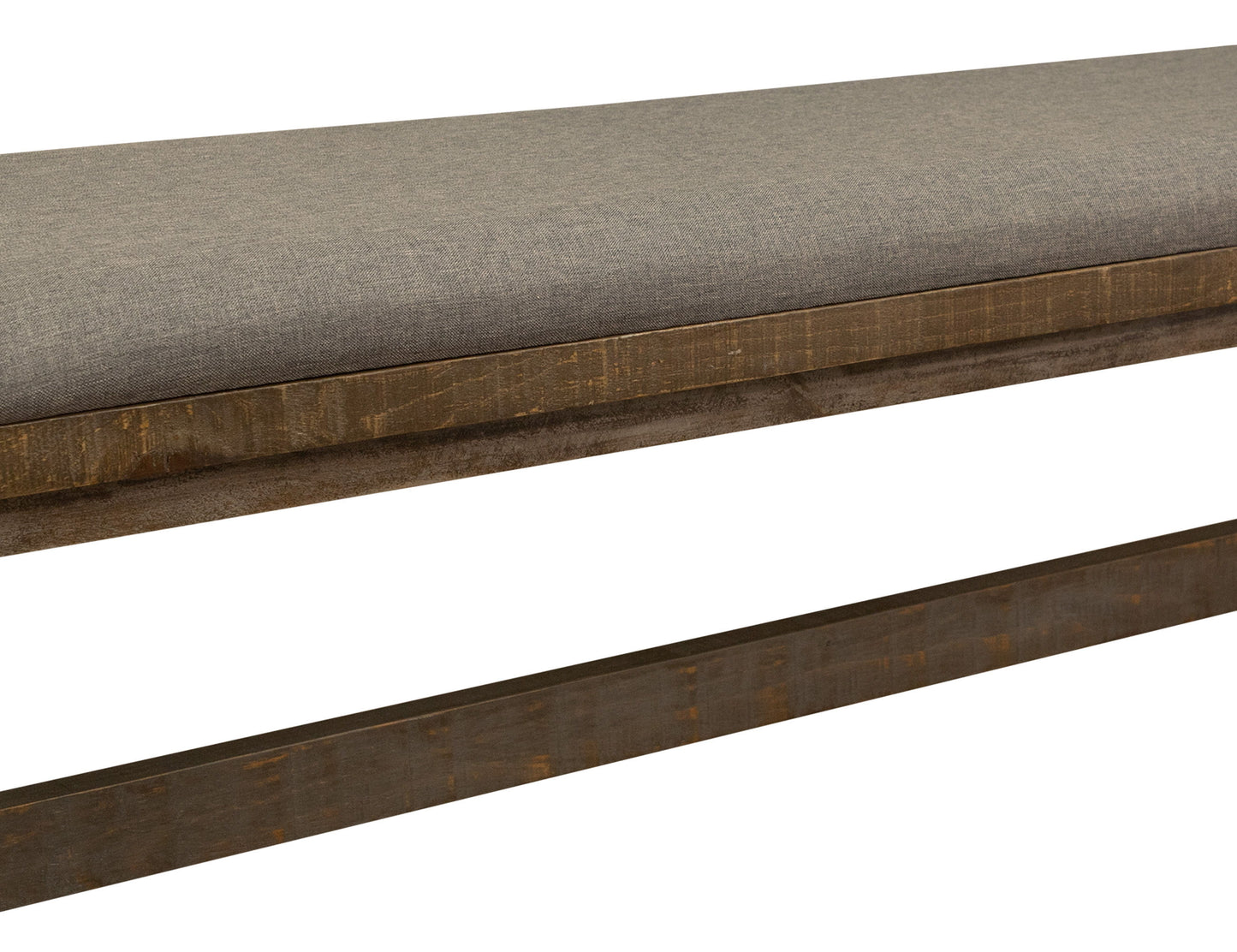 Loft - Bench - Two Tone Gray / Brown