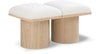 Pavilion - 2 Piece Modular Bench With Natural Base
