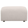 Burnett - Chenille Upholstered Ottoman