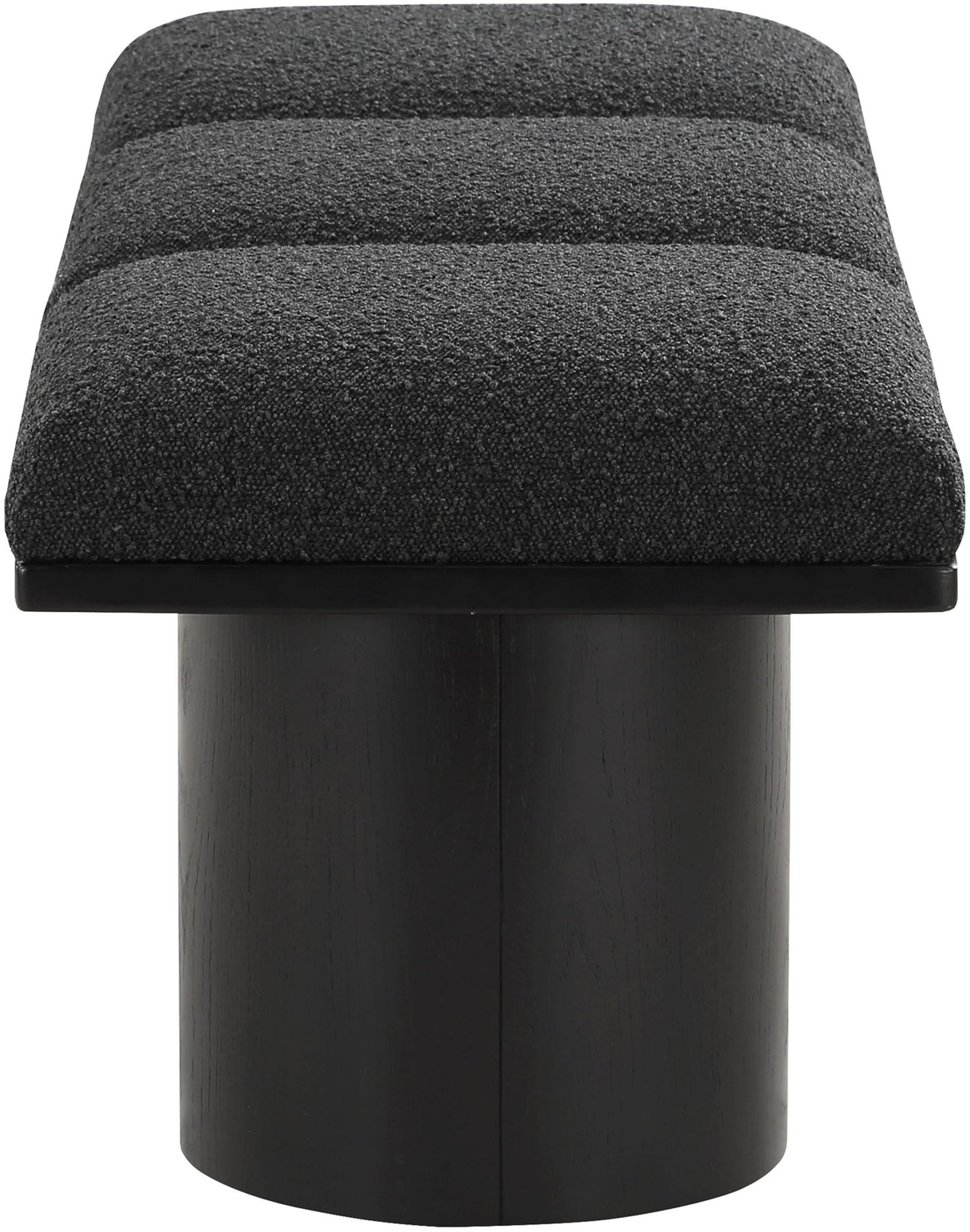 Pavilion - 3 Piece Modular Bench With Black Base