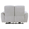 Eastre - Power Motion Loveseat With USB Port - Beige Chenille