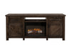 Dutton - Electric Fireplace - Rookwood Brown