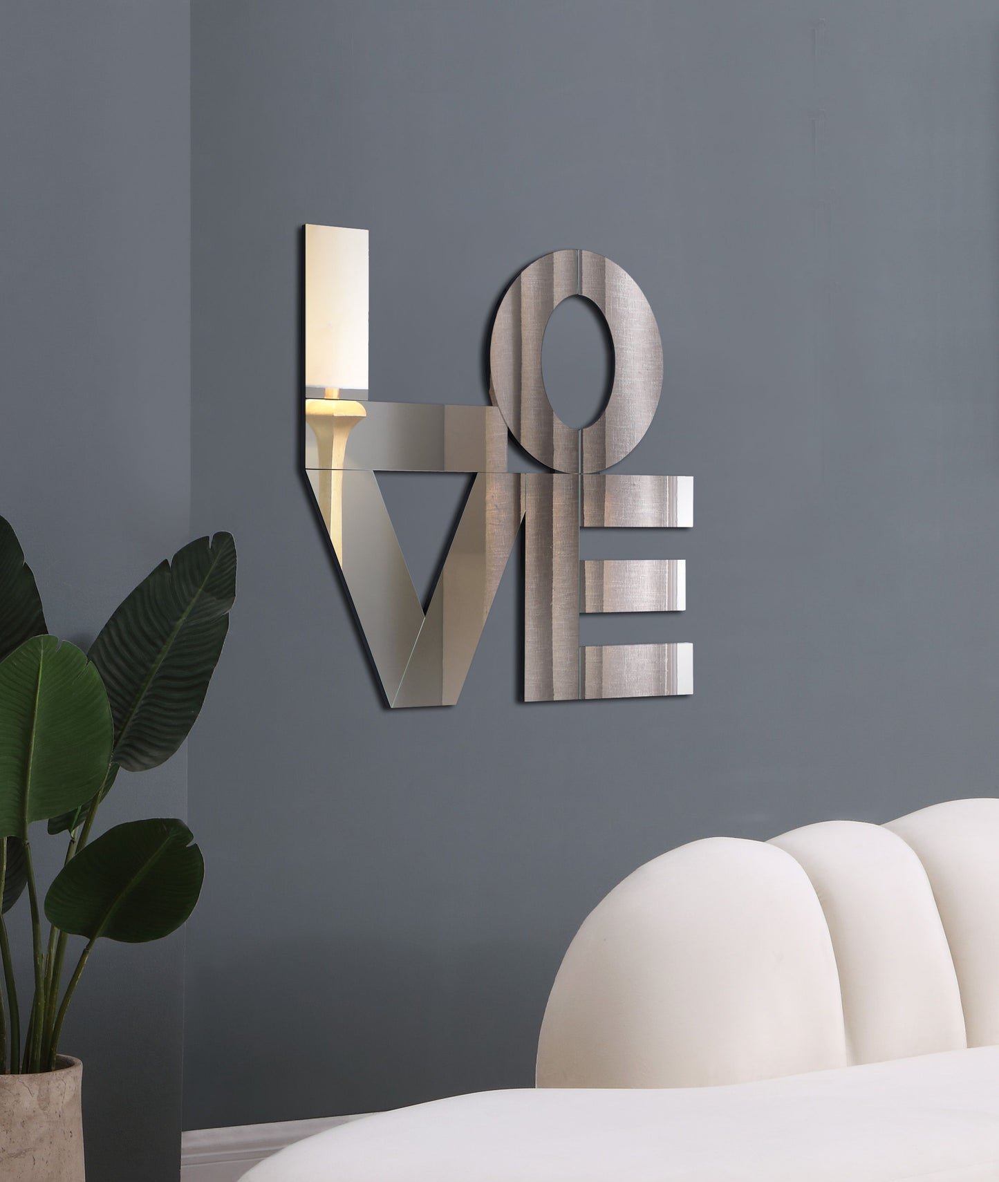 Love - Mirror - Pearl Silver