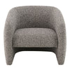 Livia - Accent Chair - Brown & Gray Tweed