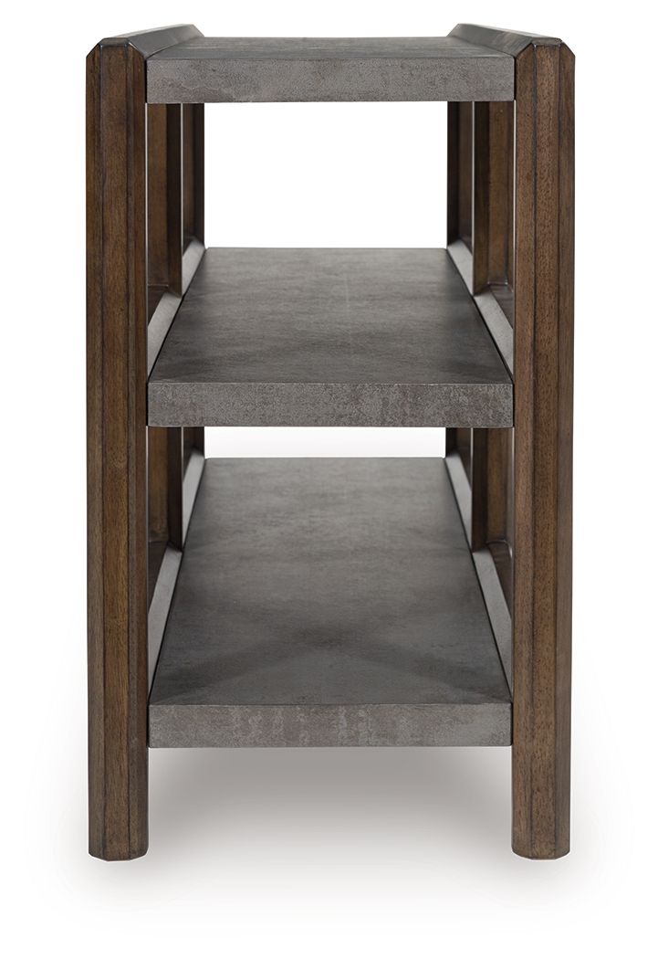 Kallenny - Sofa Table - Brown / Gray