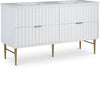 Modernist - Bathroom Vanity With Gold Legs