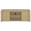 Laurelton - 60" 2-Door TV Stand Media Console - Light Oak