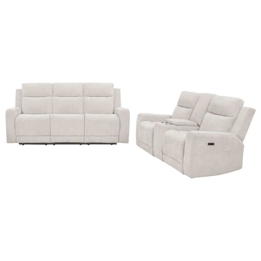 Kennett - Chenille Power Reclining Sofa Set