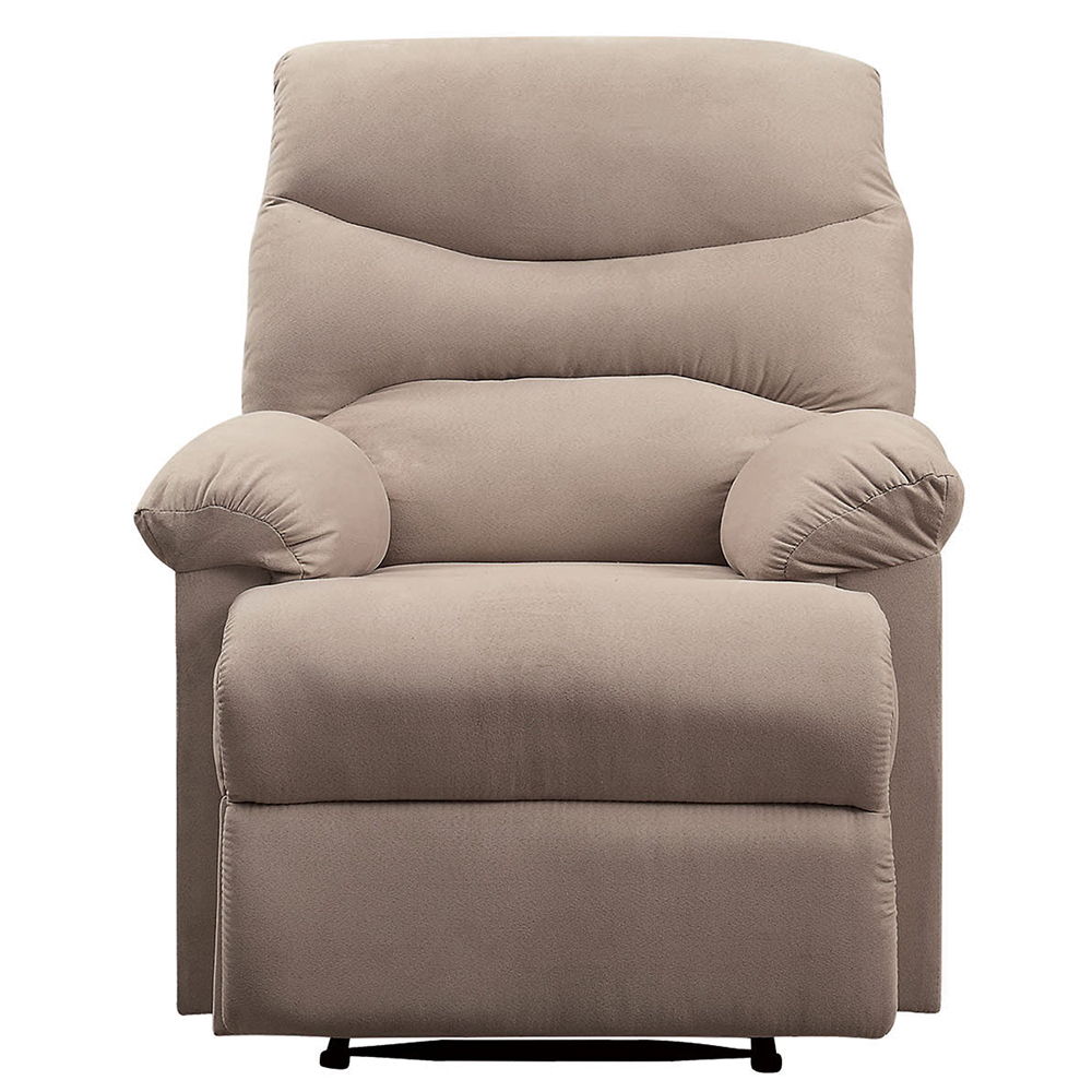 Arcadia - Motion Recliner - Beige Woven Fabric