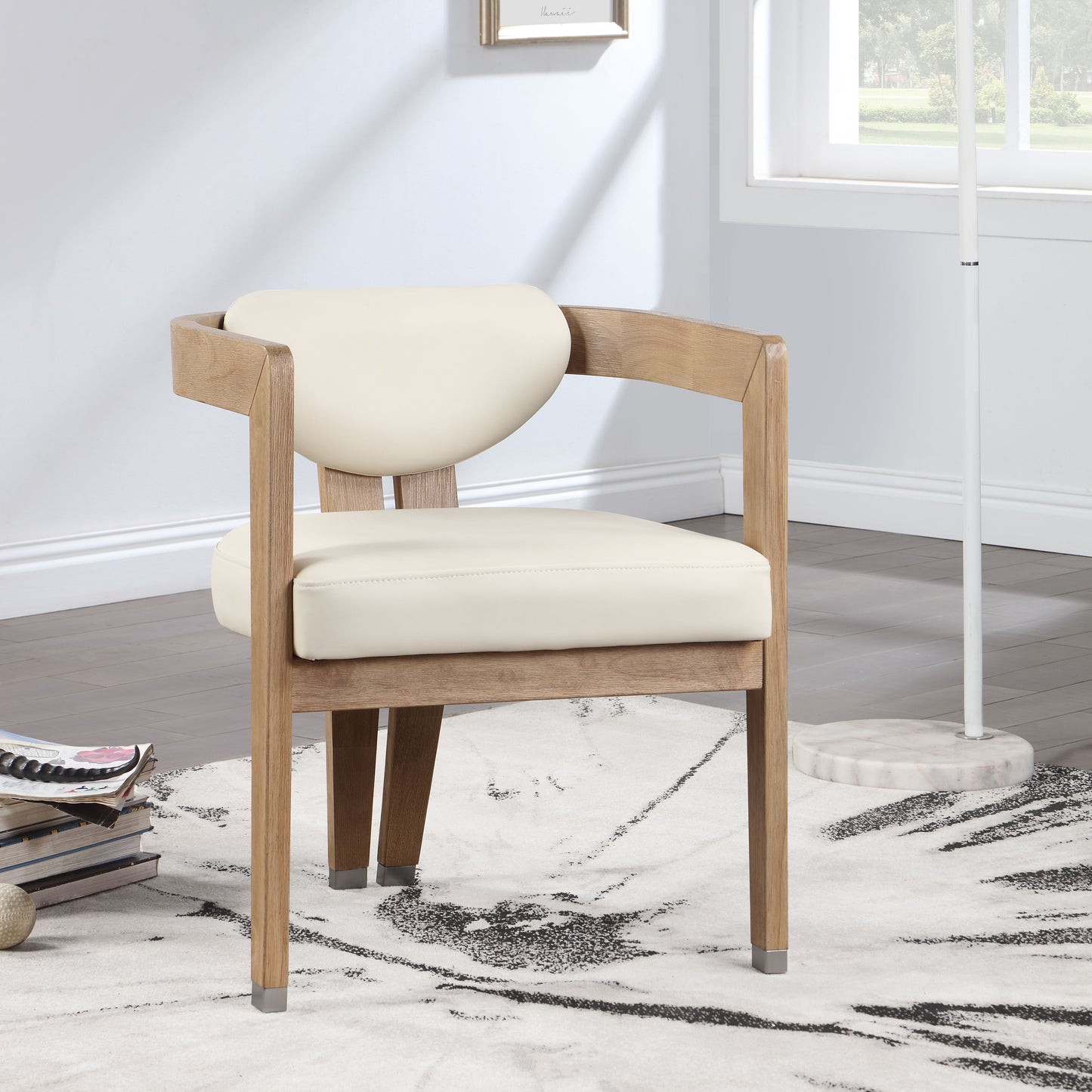 Carlyle - Dining Chair With Natural Frame