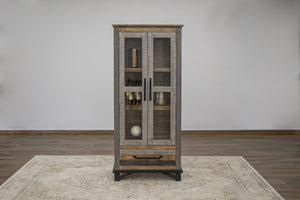 Loft Brown - Cabinet - Two Tone Gray / Brown