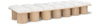 Pavilion - 14 Piece Modular Bench With Natural Base