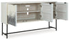 Freyton - Accent Cabinet - White / Gray