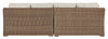 Beachcroft - RAF/LAF Loveseat w/Cush (Set of 2) - Beige