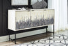Freyton - Accent Cabinet - White / Gray