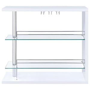 Prescott - Rectangular 2-shelf Bar Unit