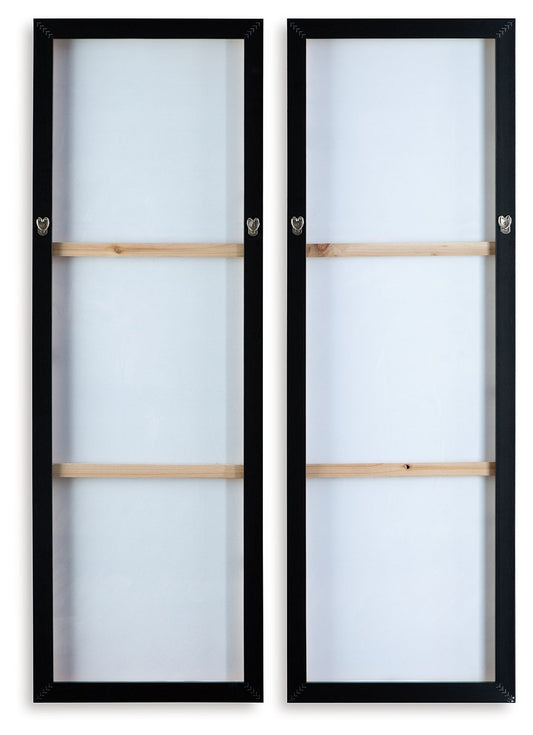 Dansot - Wall Art Set (Set of 2) - Green / Brown