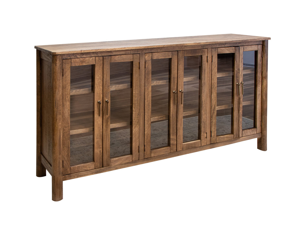 Olimpia - Console With 6 Doors - Towny Brown