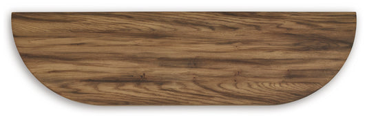 Austanny - Sofa Table - Warm Brown