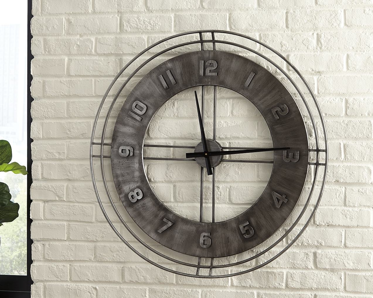 Ana Sofia - Wall Clock - Antique Gray