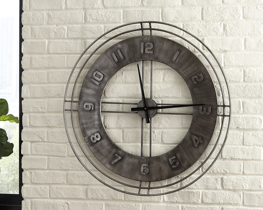Ana Sofia - Wall Clock - Antique Gray