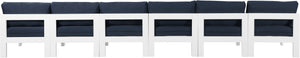 Nizuc - Outdoor Patio Modular Sofa Armless - Navy