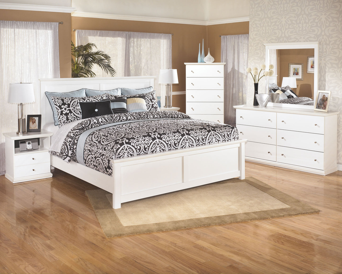 Bostwick Shoals - One Drawer Night Stand - White