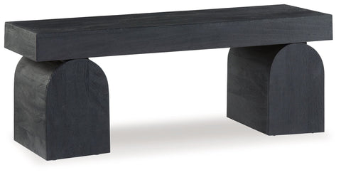 HoLGrove - Accent Bench - Black