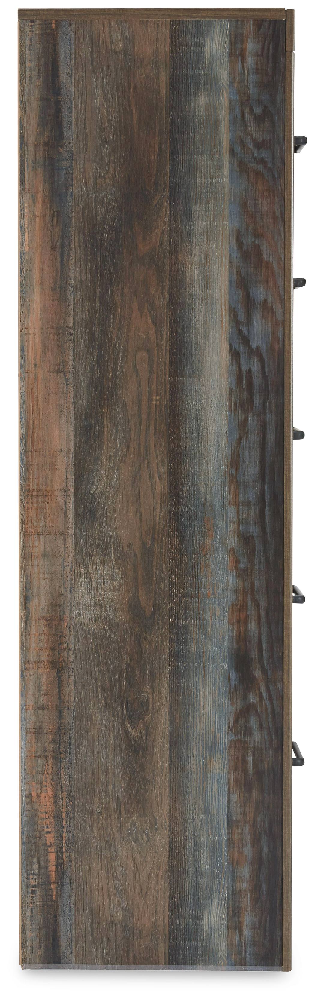 Drystan - Five Drawer Chest - Brown / Beige