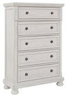 Robbinsdale - Five Drawer Chest - Antique White
