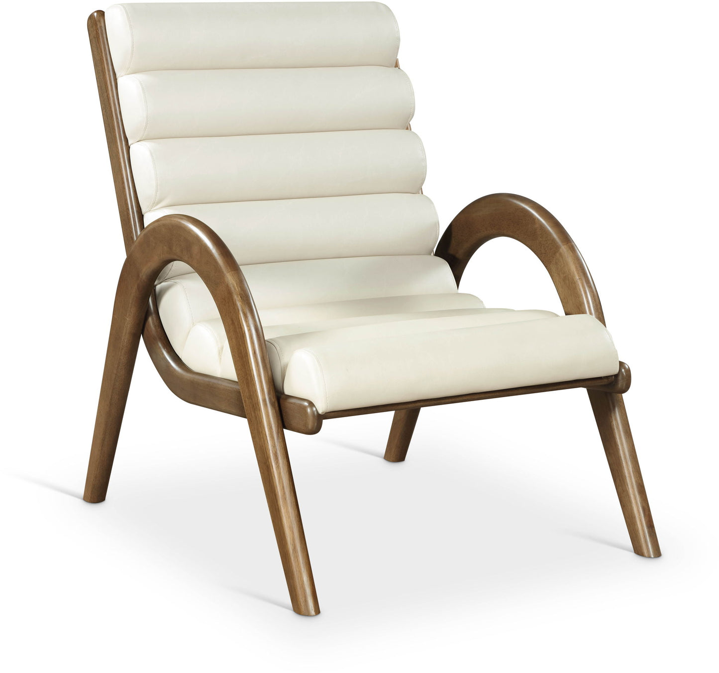 Randal -  Accent Chair - Walnut Frame