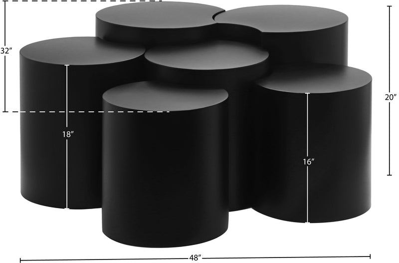 Dimple - 20" 6 Piece Modular Coffee Table