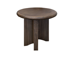 Novus Lodge - Round End Table - Dark Brown