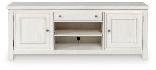 Robbinsdale - Antique White - Extra Large TV Stand