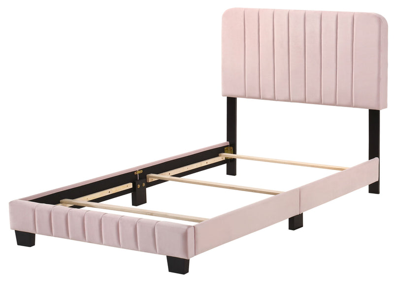 Channel Tufted Bed