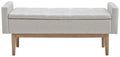 Briarson - Beige / Brown - Storage Bench