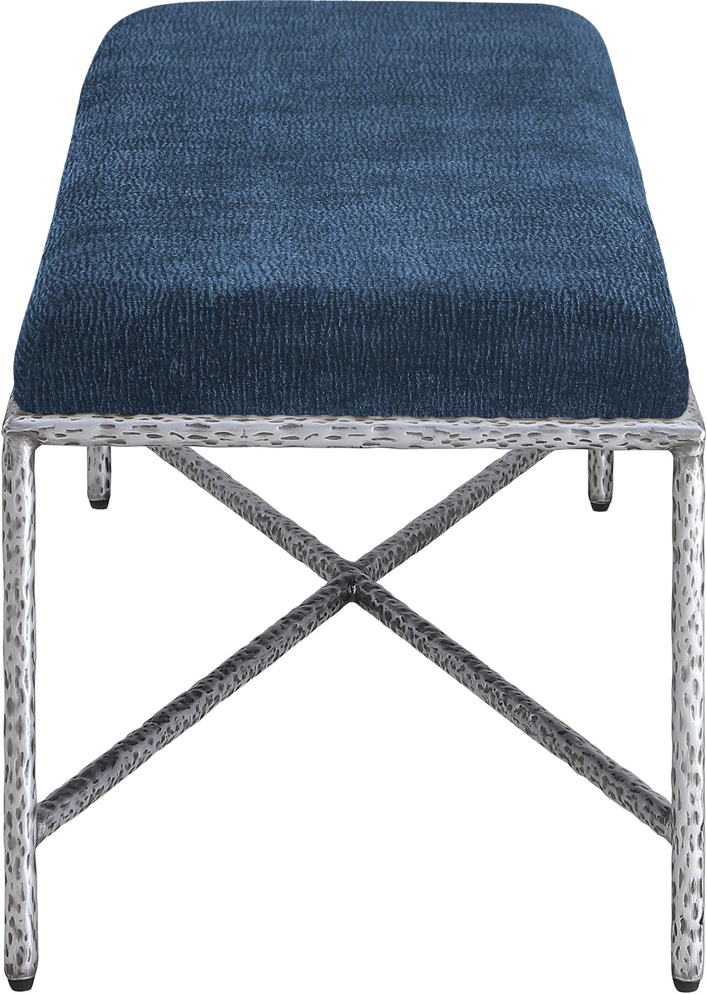 Valley - Bench With Silver Frame