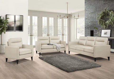 Beige / 3 Pc. Sofa, Loveseat, Chair