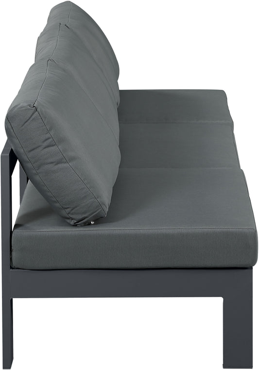 Nizuc - Outdoor Patio Modular Sofa - Grey