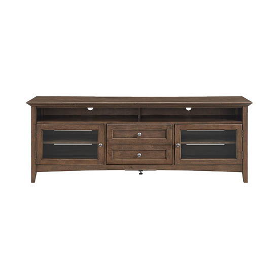 McKenzie - 74'' W Sound Bar Media Console - Java