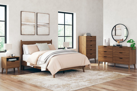 Dark Brown / 3 Pc. Bed, Dresser / Full