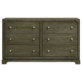 Gran Park - 6-Drawer Dresser Cabinet - Dark Cocoa