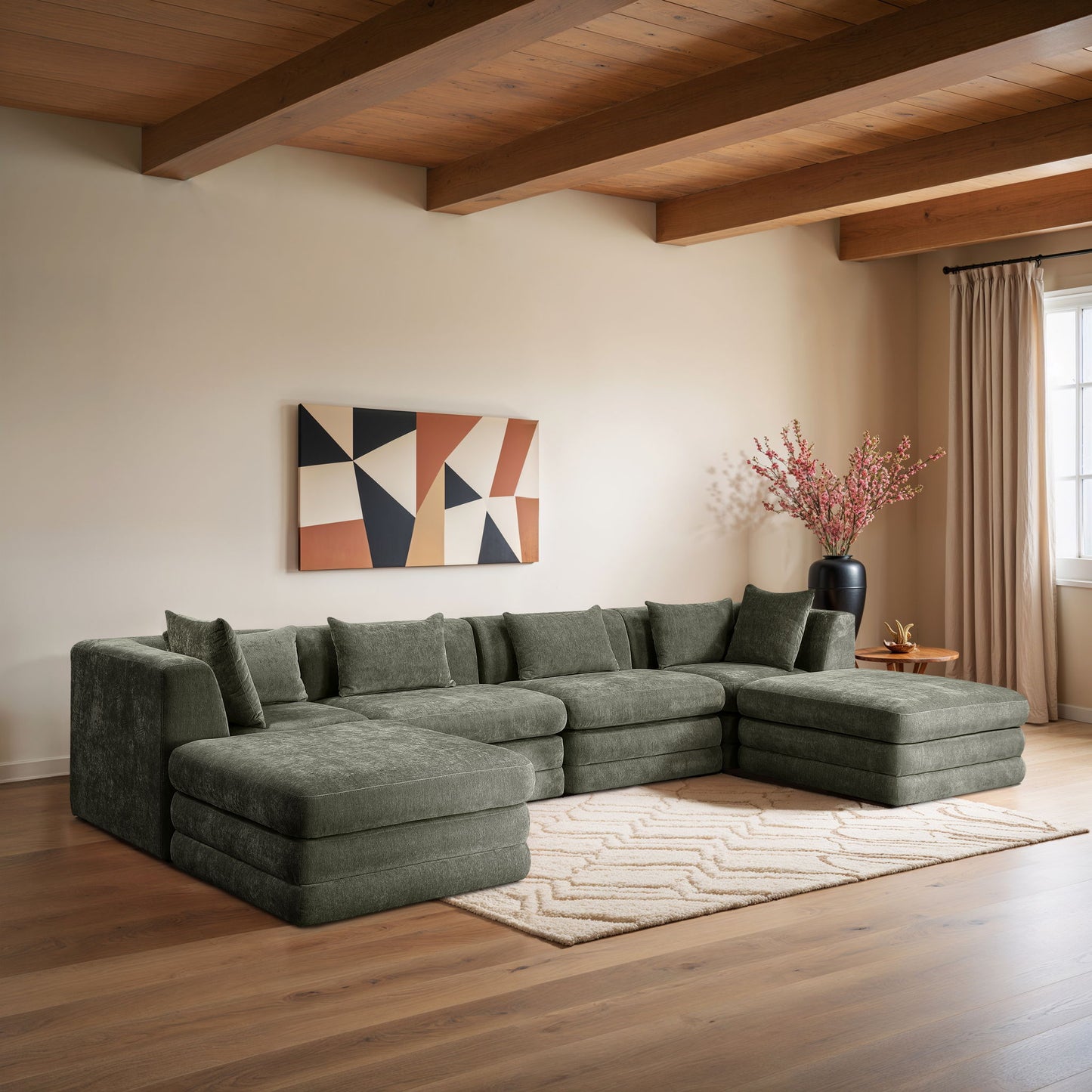 Stellar - 6 Piece Upholstered Modular Sectional