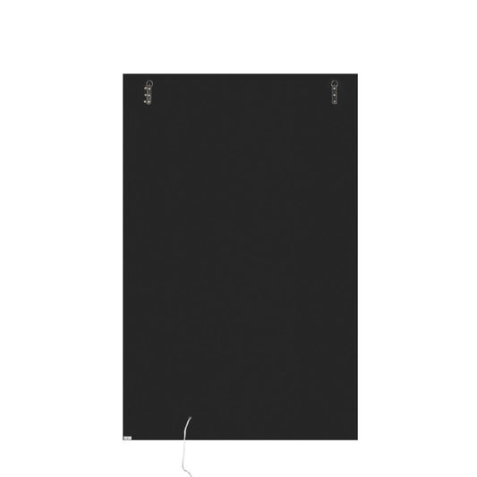 Talisha - 55" Wall Art With LED - Smoky Glass & Faux Crystal