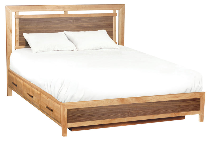 Addison - California King Panel Storage Bed - Natural