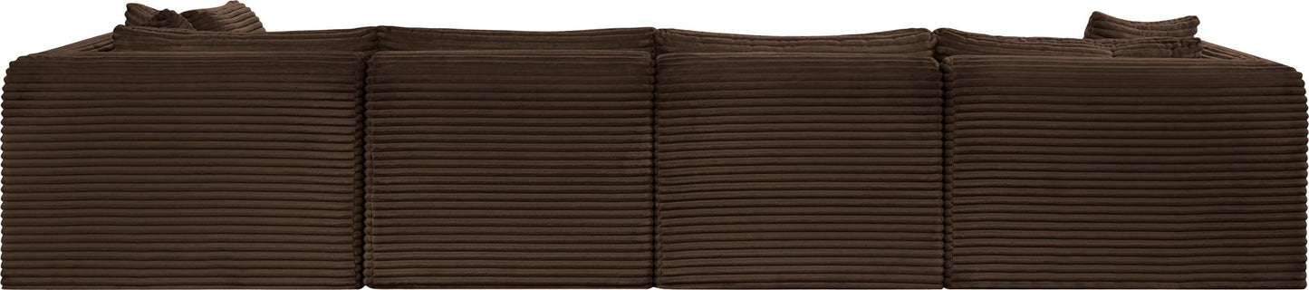 Shaggy - 6 Piece Modular U-Shaped Sectional