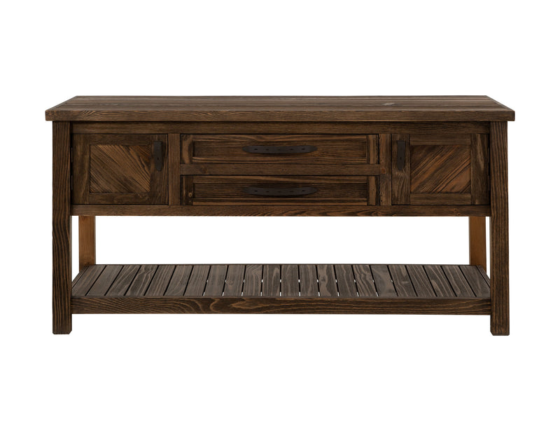 Dutton - Sofa Table - Rookwood Brown